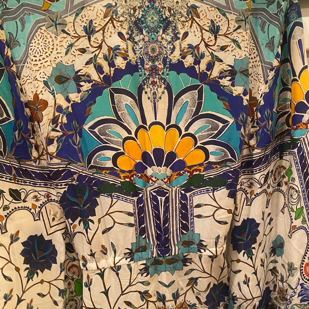 Kimono Wrap Dress Everlasting Udaipur ***Like New*** Sz S Retail $699.00 - Picture 6 of 9